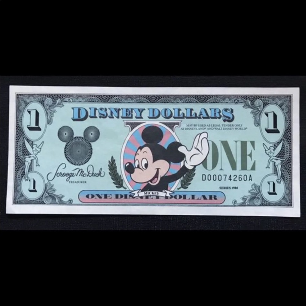 Disney money